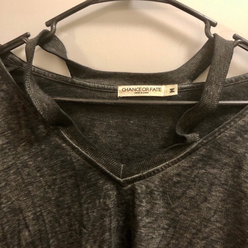 Soft grey top